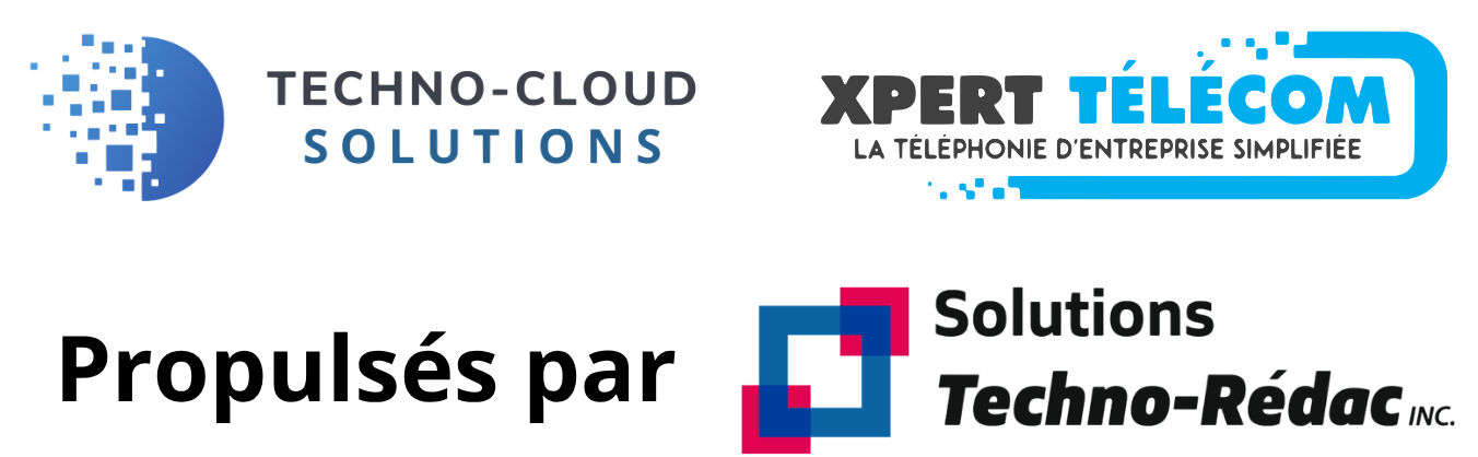 Techno-Cloud Solutions et Xpert Télécom — propulsés par Solutions Techno-Rédac inc.